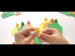 OEM ODM แท็ก ID ปศุสัตว์ TPU แท็กหูแบบกำหนดเองสำหรับวัว 11*7.5 ซม